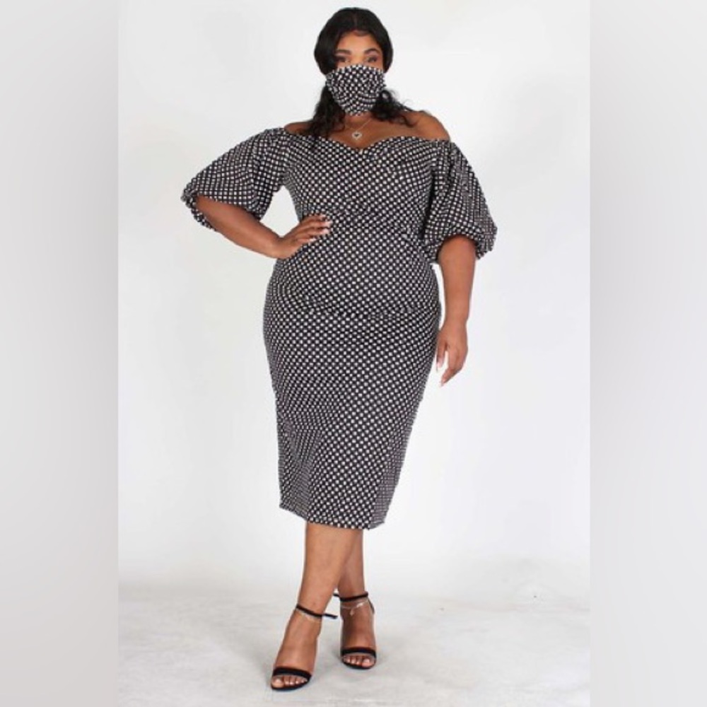 Plus size MIDI 1 Day only $25 dollars or less!
